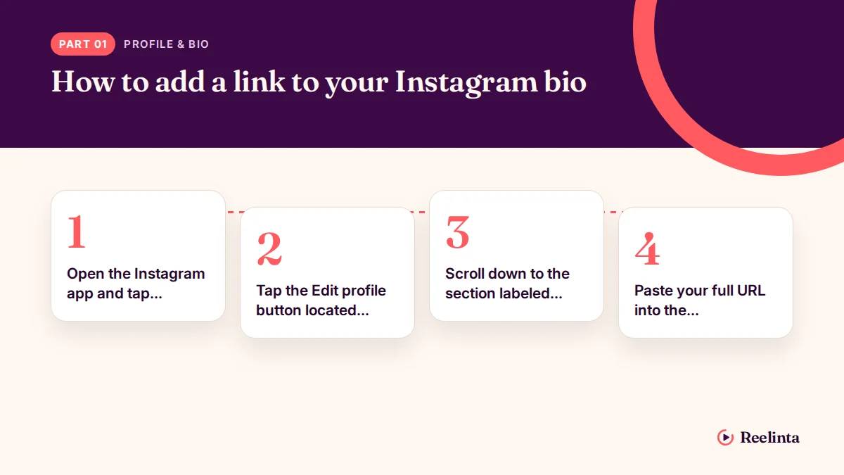 How to Add Link to Your Instagram Bio