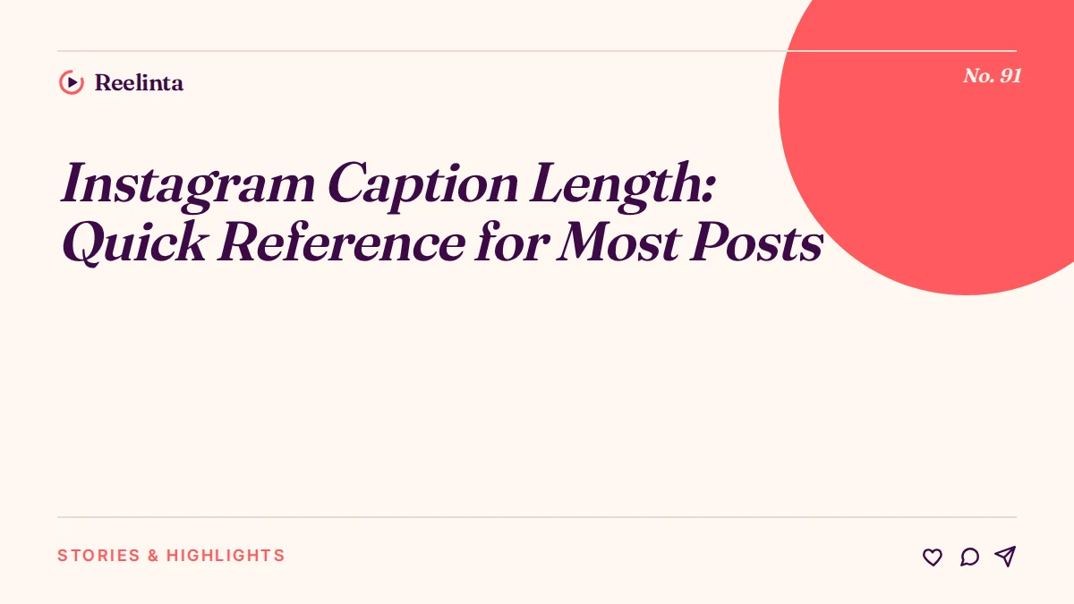 Instagram Caption Length