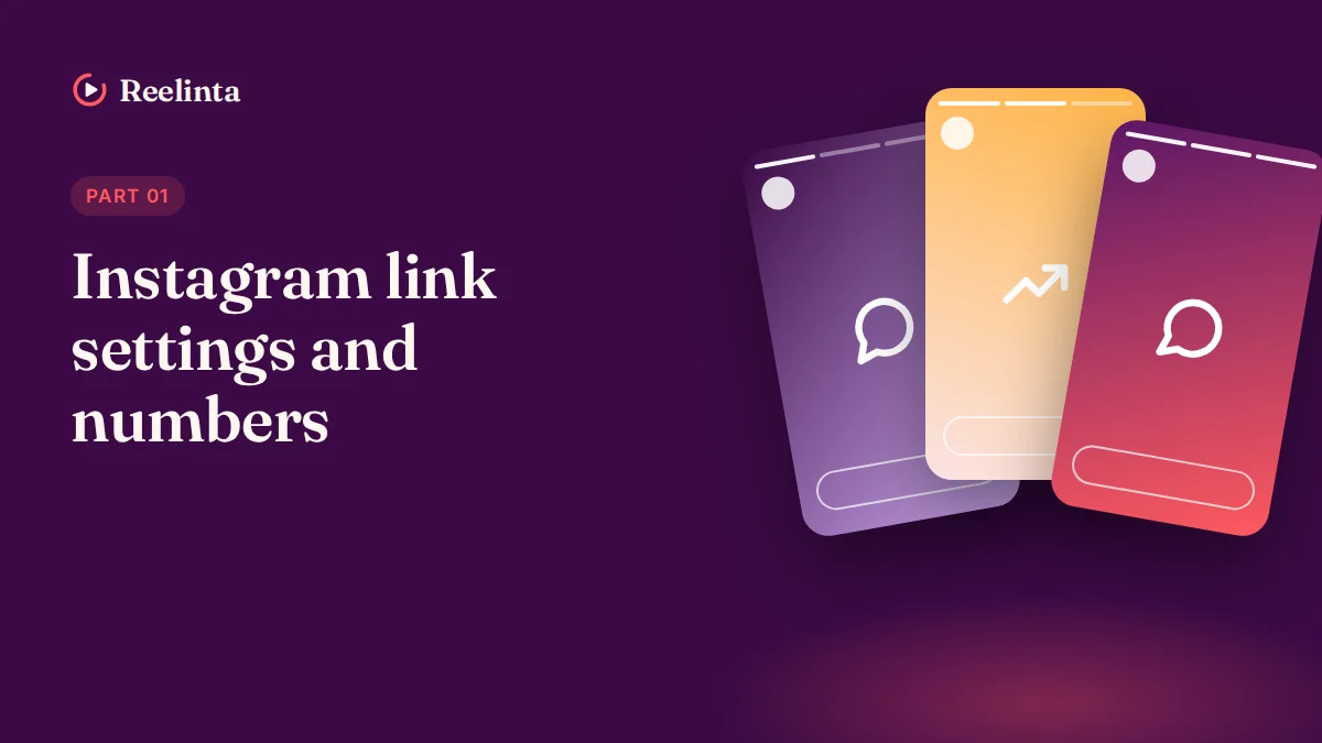 Instagram Link Settings and Numbers