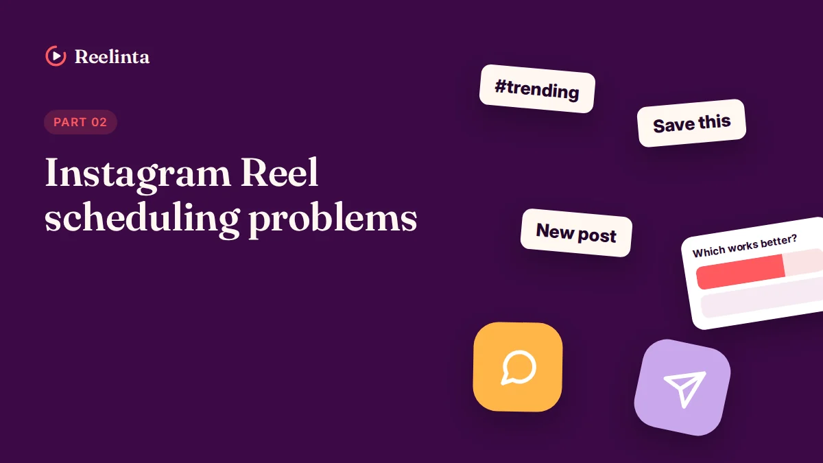 Instagram Reel Scheduling Problems