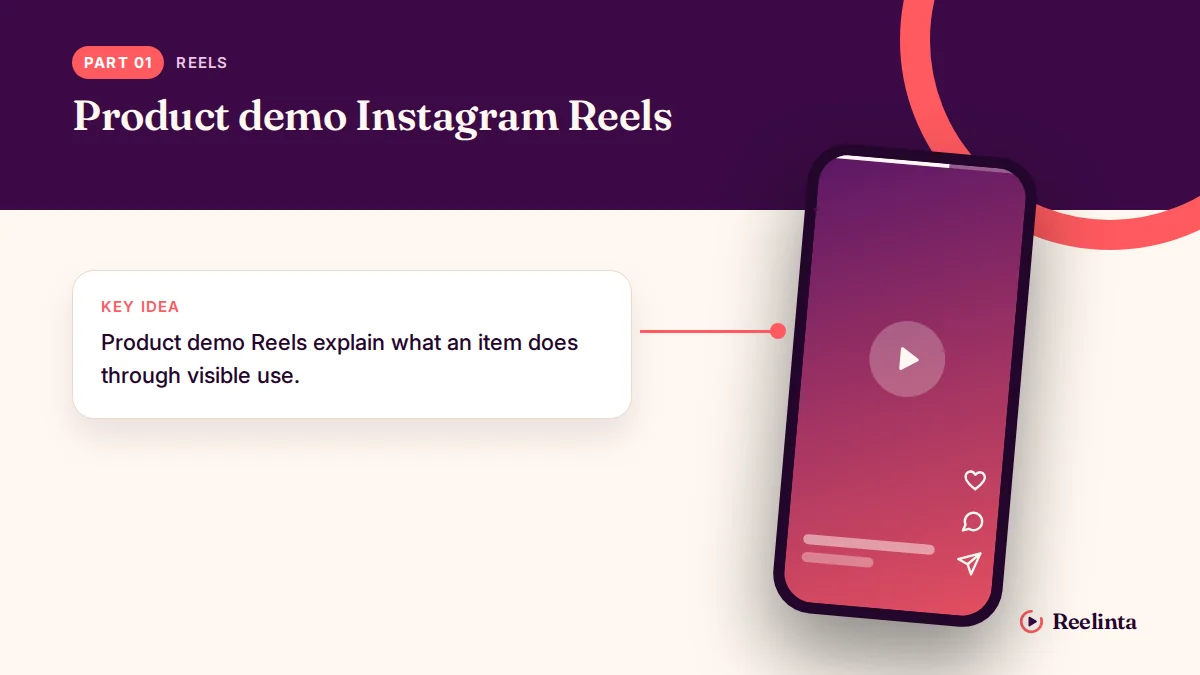 Product Demo Instagram Reels