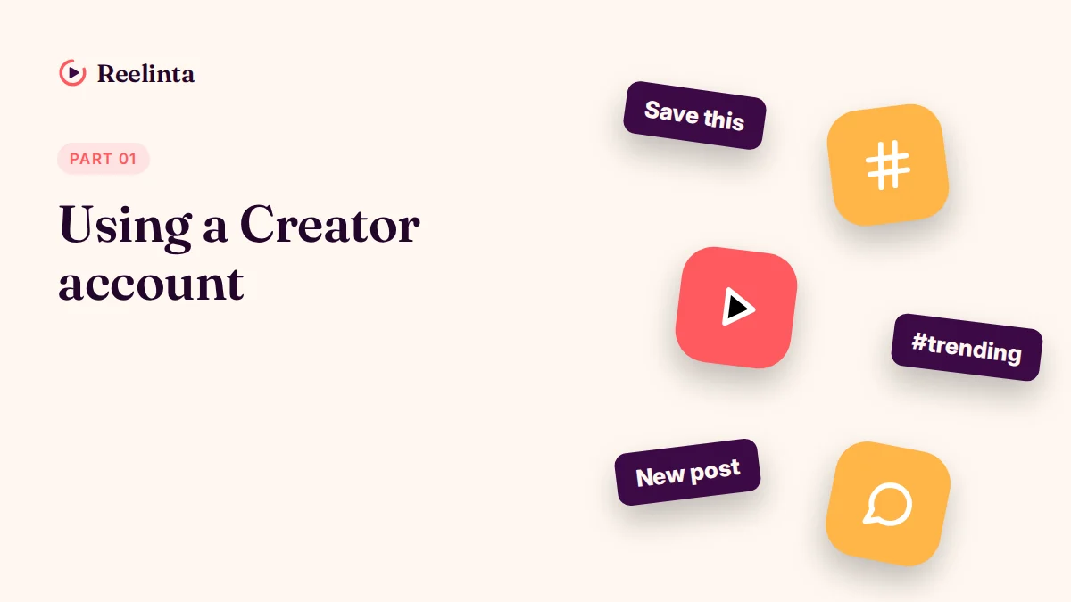 Using Creator Account